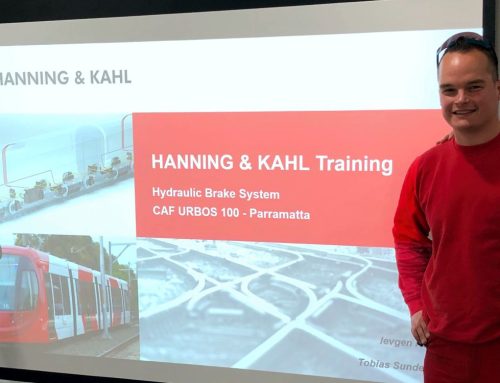 Hanning & Kahl Training on CAF Urbos Trams Parramatta